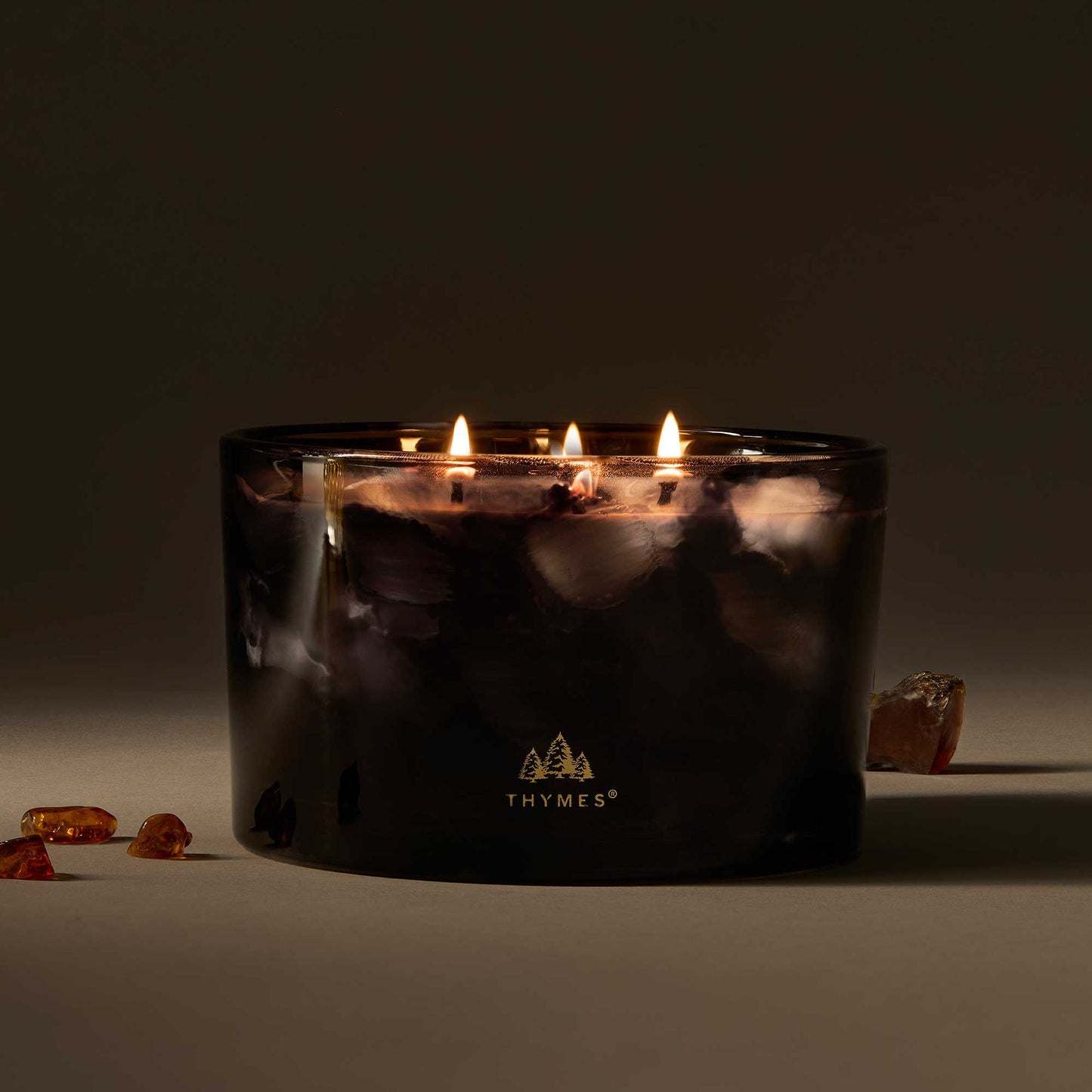 Noir Woods 3-Wick Poured Candle