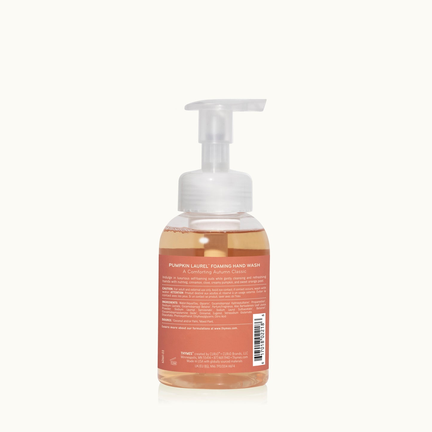 Pumpkin Laurel Foaming Hand Wash