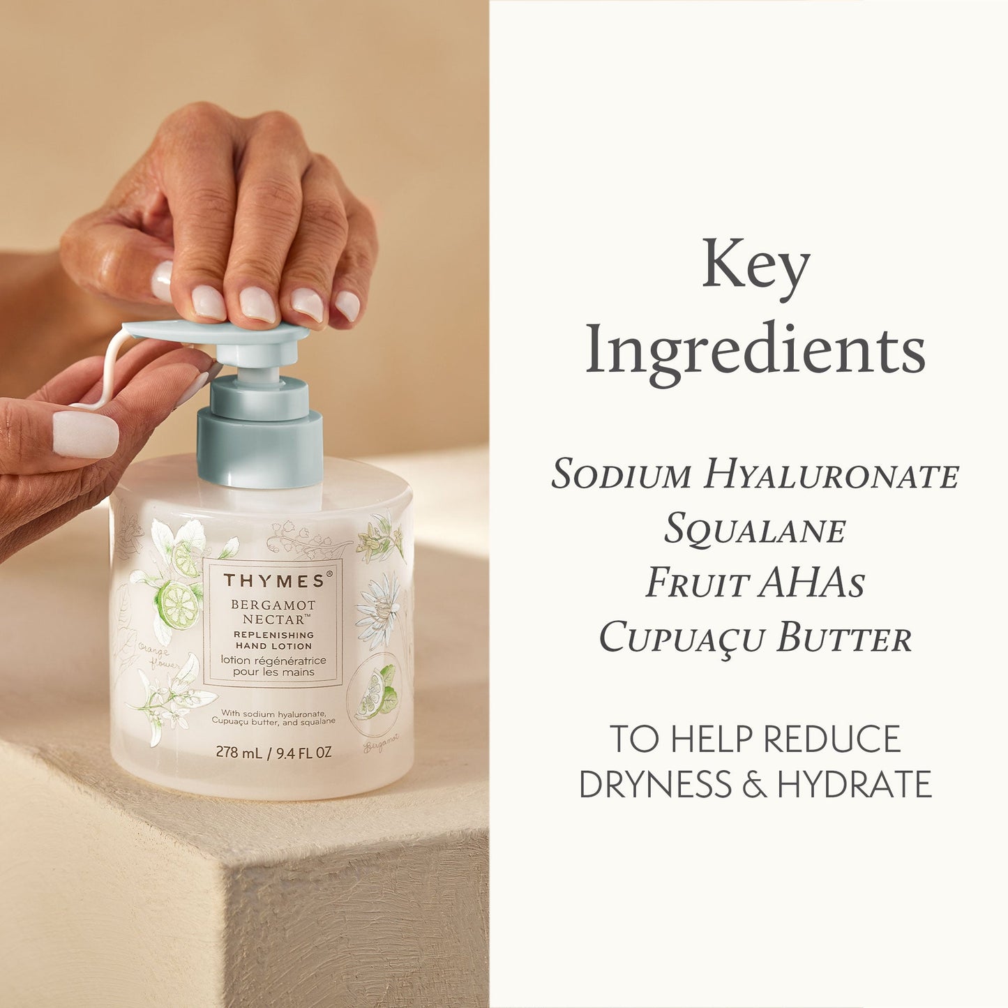 Bergamot Nectar Replenishing Hand Lotion