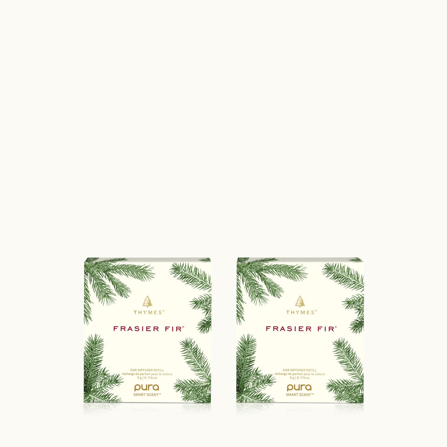 Frasier Fir Pura Car Pro Diffuser Refill 2-Pack Bundle