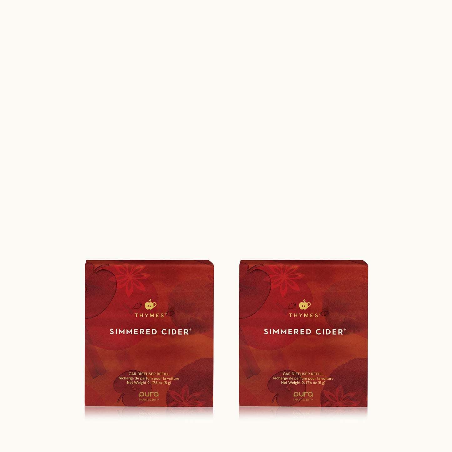 Simmered Cider Pura Car Pro Diffuser Refill 2-Pack Bundle