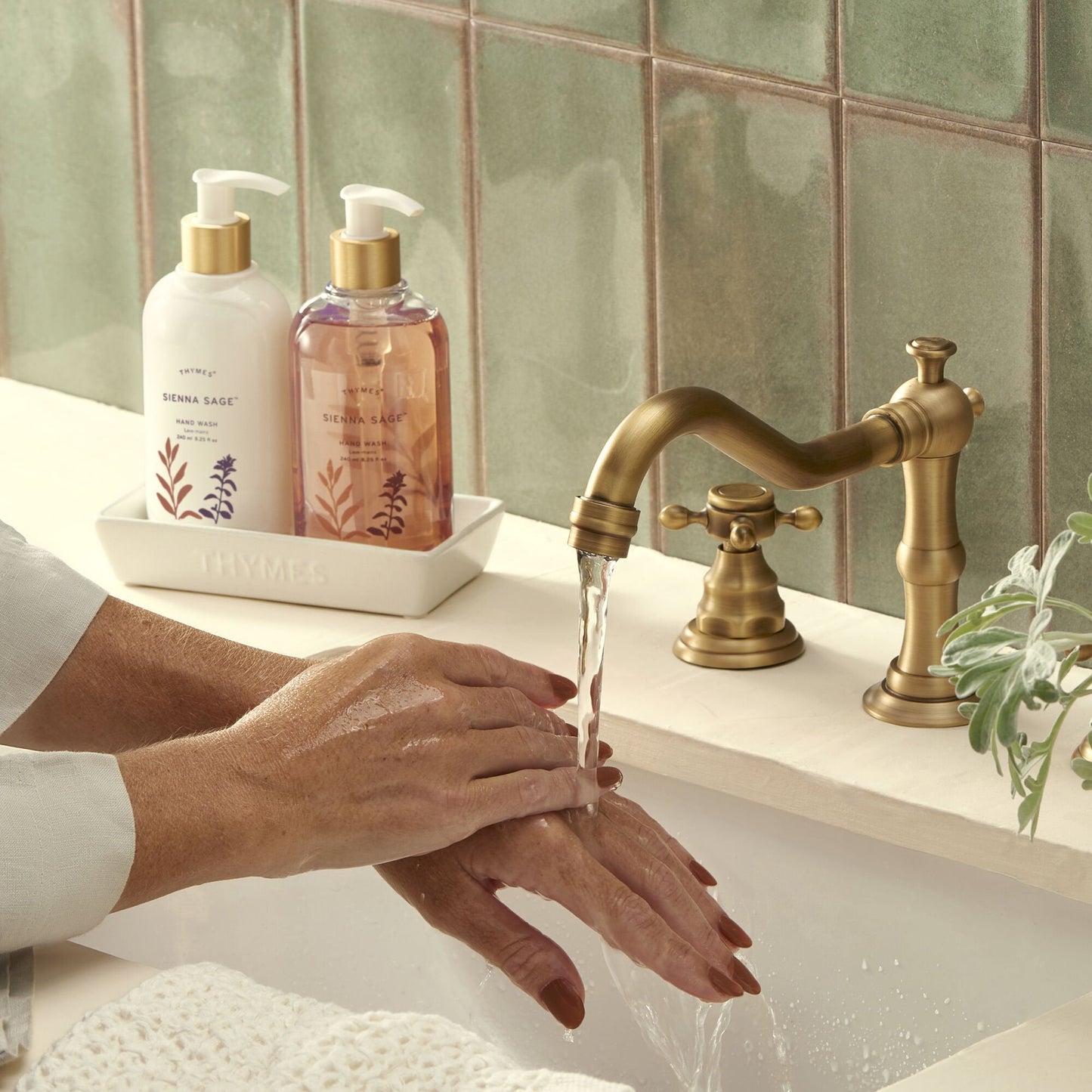 Sienna Sage Sink Set